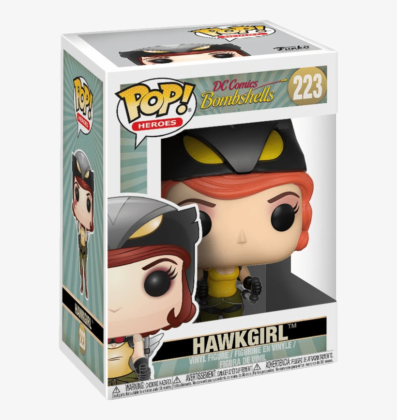 Funko Pop Dc Bombshells Hawkgirl - Funko Pop Bombshell Hawkgirl, transparent png download