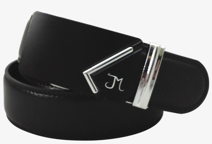 Leather Belt With Sliding Buckle Style - Men's Style Accessories Png, transparent png download
