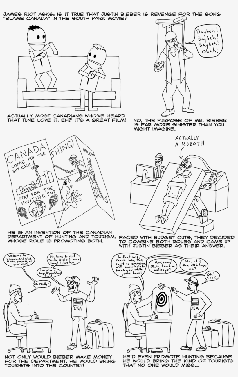 Bryanadamsbot Was One Of The First Attempts By Canada - Line Art, transparent png download