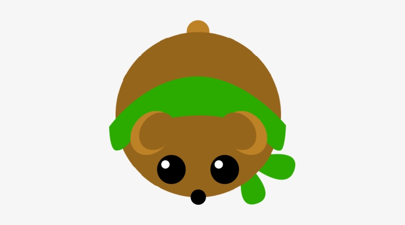 Bear - Mope Io Zombie, transparent png download