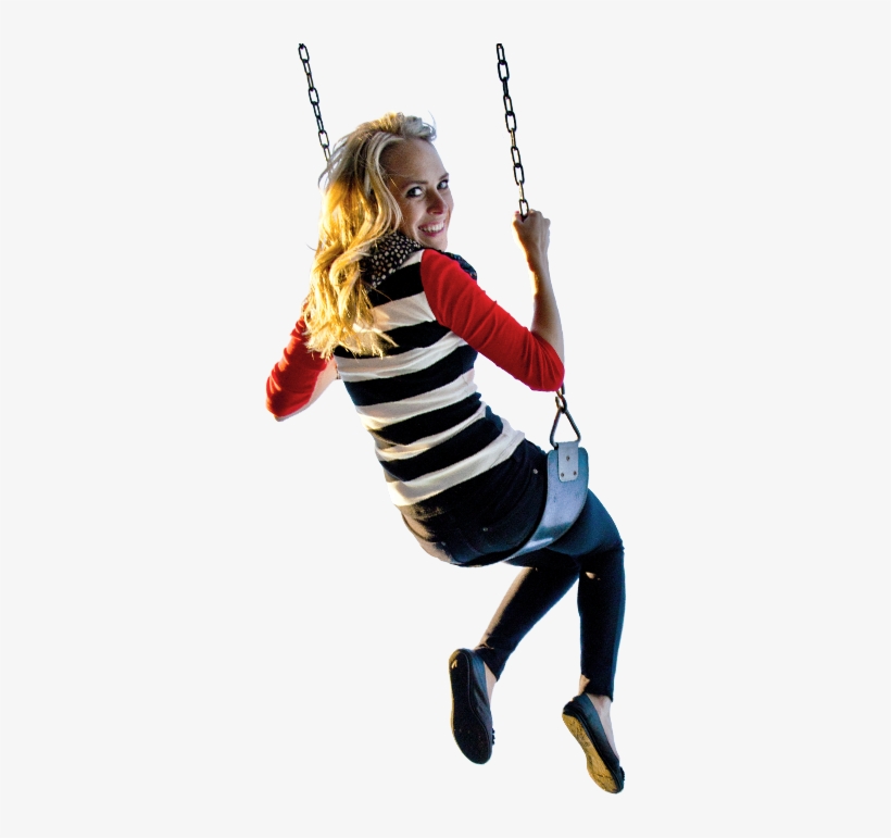Tapping Into The Value Of Real Relationships - Transparent Woman Swinging Png, transparent png download