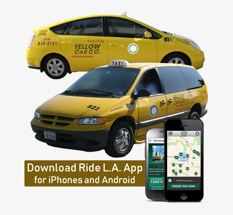 United Taxi Cabs - United Taxi San Fernando Valley, transparent png download