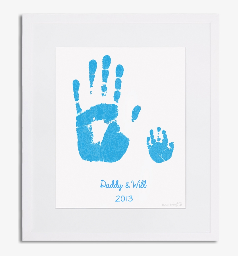 Father & Child Handprints - Child, transparent png download