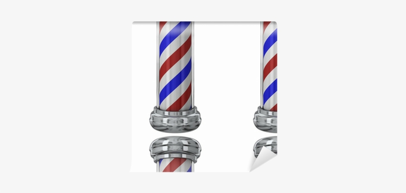 Barbershop Wallpapers Group 47 Source - Biggygraphics 36 Tall Barber Pole Vinyl Decal, transparent png download