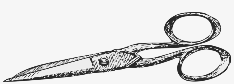 Vector - Tesoura De Costura Png, transparent png download