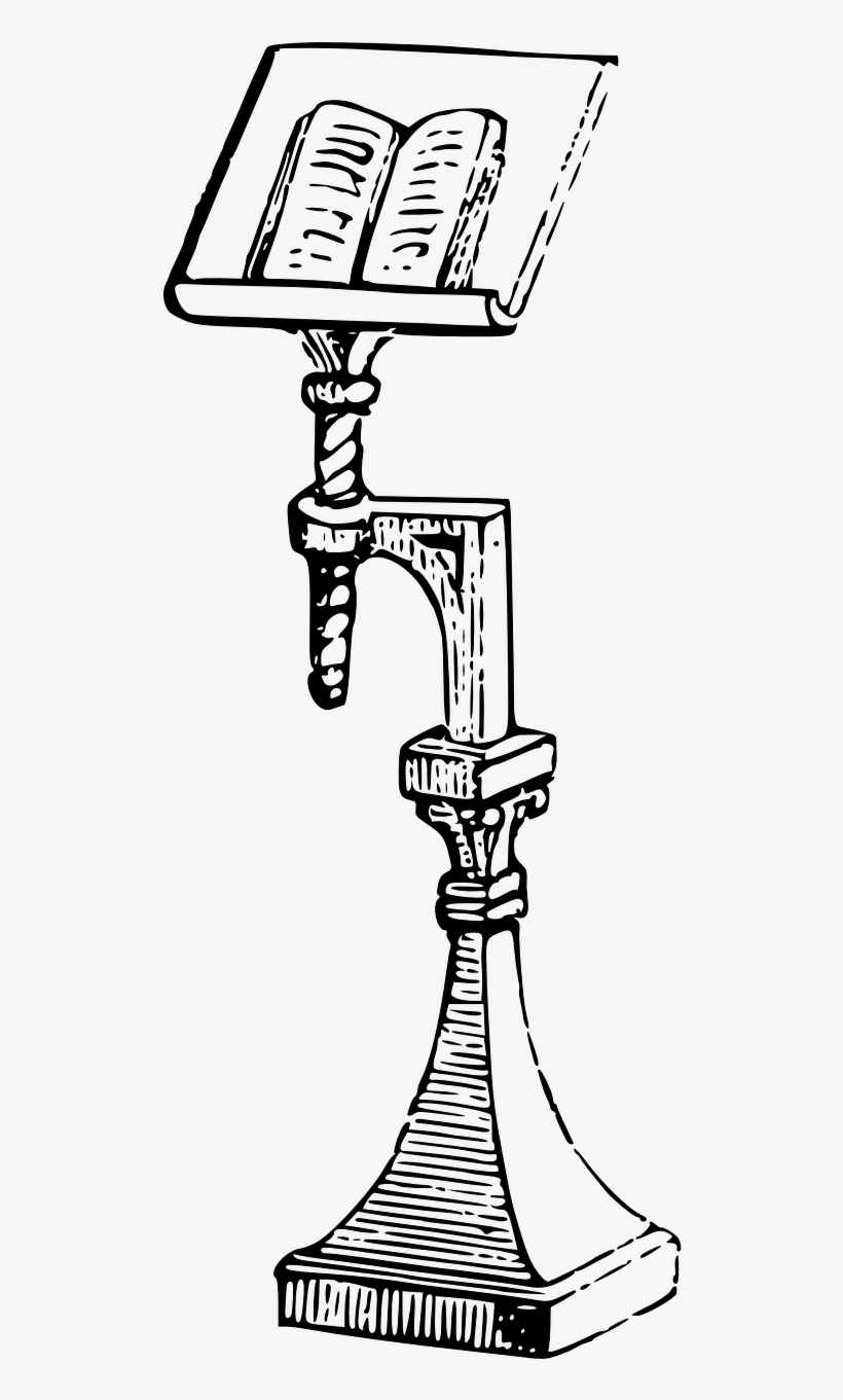 Fashion,speaker - Book In Stand Clipart, transparent png download