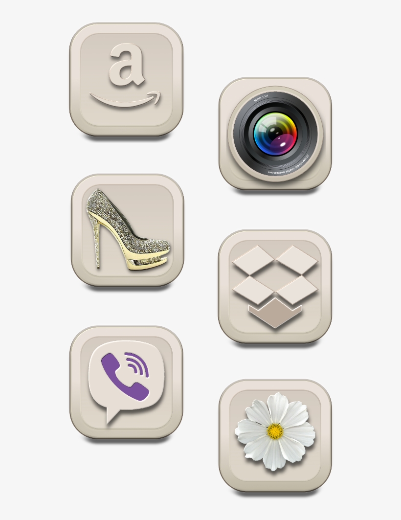 Png Icons, Icon Pack, Icon Design, Beige, Packing, - Camera 360, transparent png download