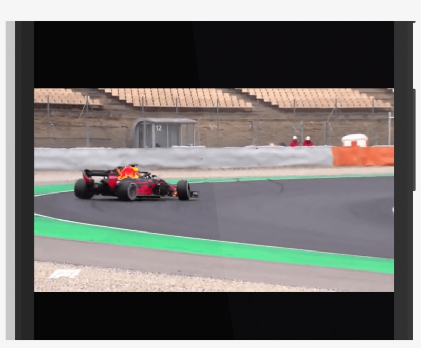 Video In The Formula 1 App - Formula 1, transparent png download