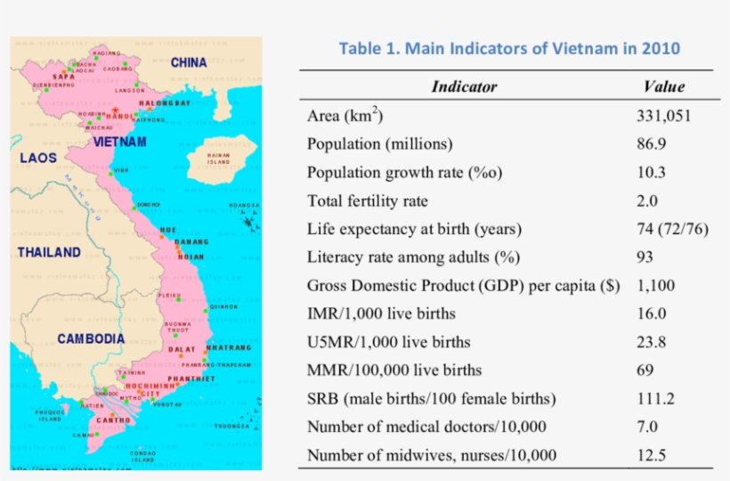 The Map Of Vietnam - Vietnam Map, transparent png download
