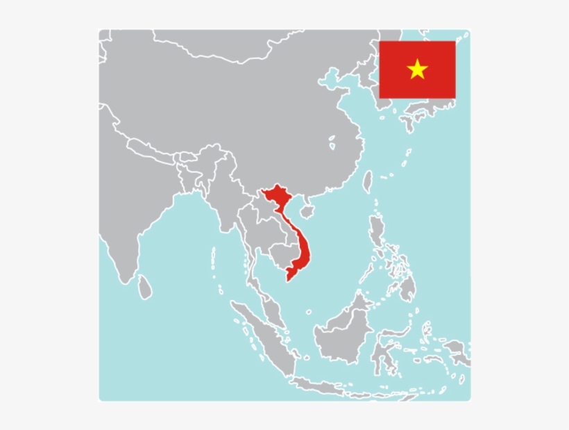 Map Of Vietnam - Child, transparent png download