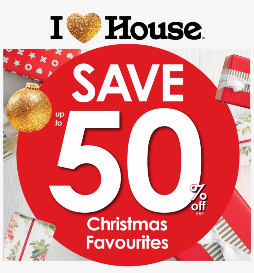 House Christmas Sale - House Homewares, transparent png download