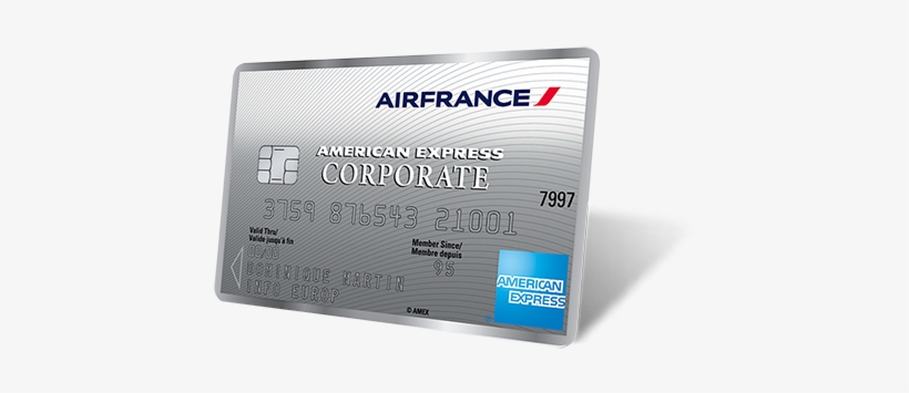 Votre Carte Corporate Air France American Express - American Express Corporate Air France, transparent png download