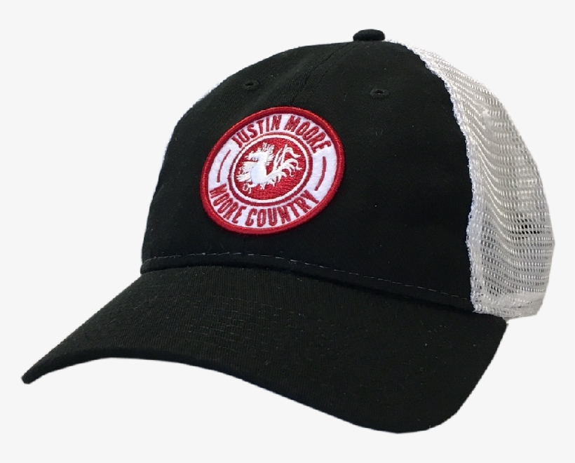 Justin Moore Black And White Patch Ballcap, transparent png download