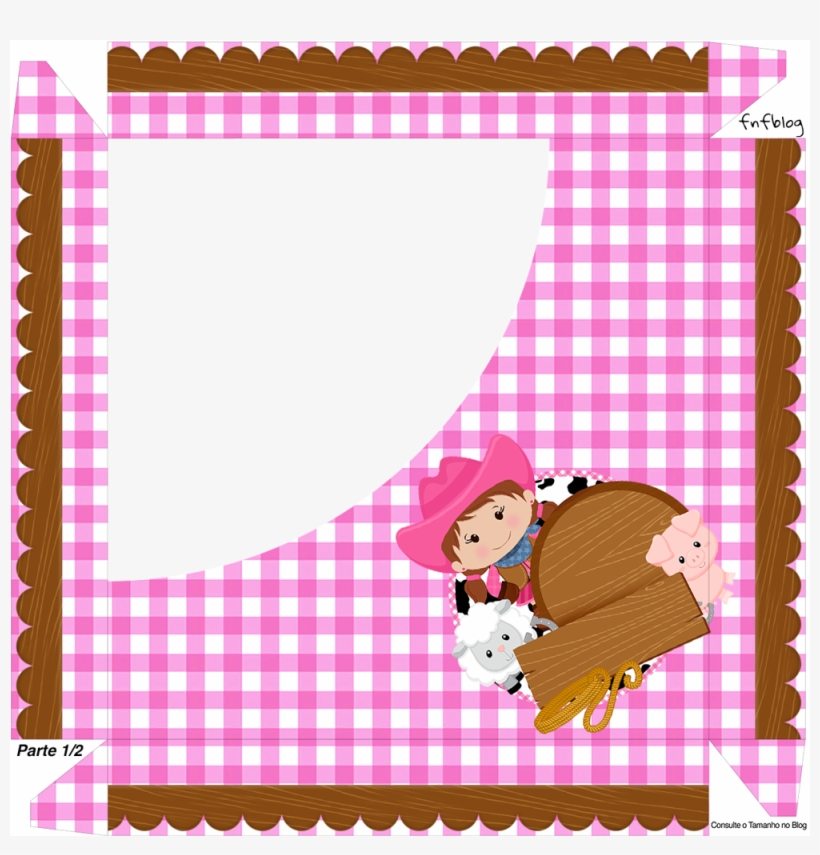 Caixa Bombom Fazendinha Menina Morena - Empire State Plaza, transparent png download