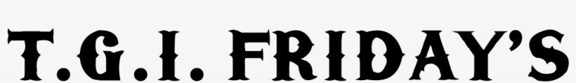 Tgi Friday's - Calligraphy, transparent png download