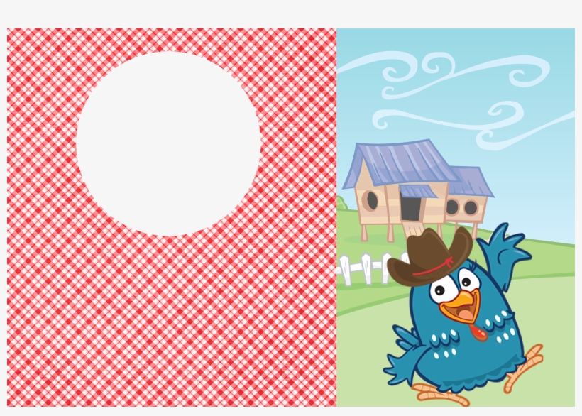 Fazendinha Xadrez Vermelha Da Galinha Pintadinha - Earth Globe Sign Transparent, transparent png download