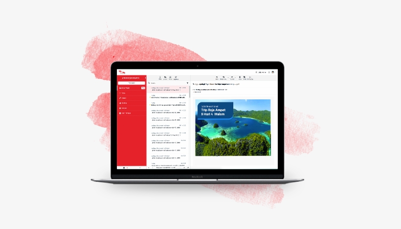 Indonesia Free Email Service Merahputih - Gadget, transparent png download