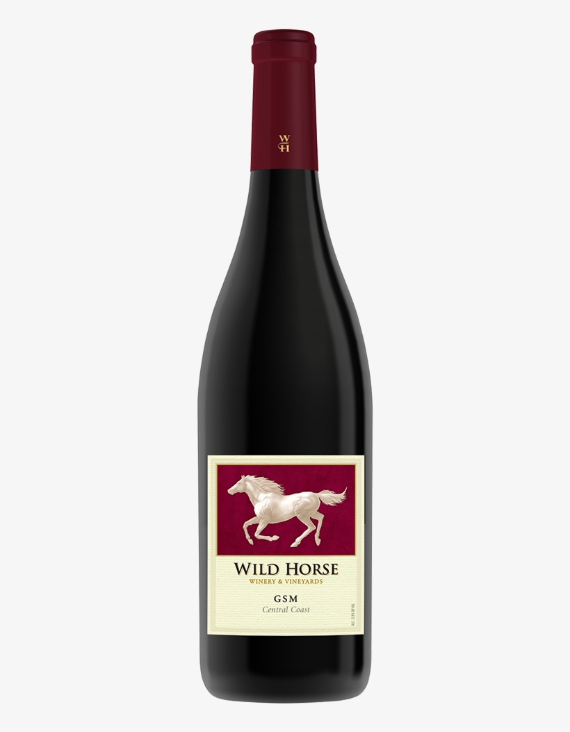 2013 Wild Horse Gsm Red Blend Central Coast - Wild Horse Pinot Gris 2014 White Wine, transparent png download