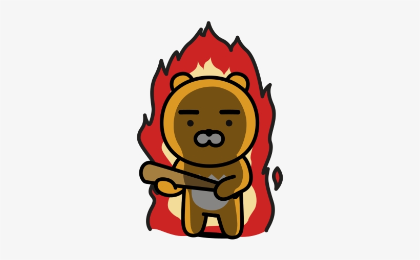 Kakao Talk Friends - Kakao Gif, transparent png download