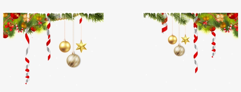 Christmas Border Christmas Png - 1pair Xmas Christmas Bell Tree Snowman Ear Stud Earrings, transparent png download