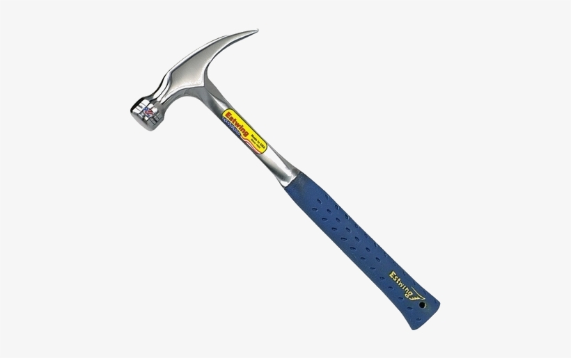 Estwing Hammer 16 Oz Straight Rip Claw With Smooth - Estwing Hammer, transparent png download
