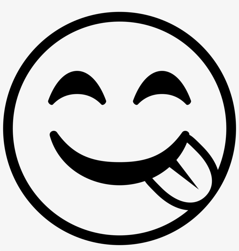 Open - Emoji Facebook Emoticons Png, transparent png download