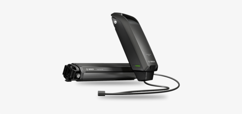 Dualbattery Is The Perfect Solution For Tour Bikers, - Bosch Powertube 500 Laden, transparent png download
