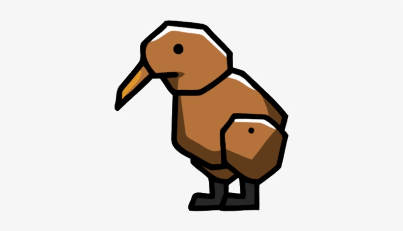 Kiwi Bird Clipart Cute - Kiwi, transparent png download