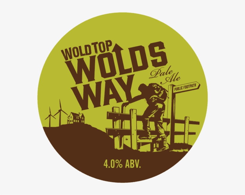 Wold Top Wolds Way - Graphic Design, transparent png download