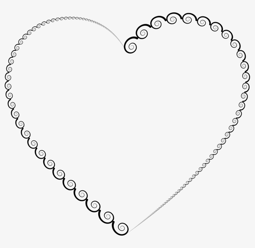 Spirals, Twirls, Swirls, Heart, Love, Romance, Passion - Ghirigori A Cerchio, transparent png download