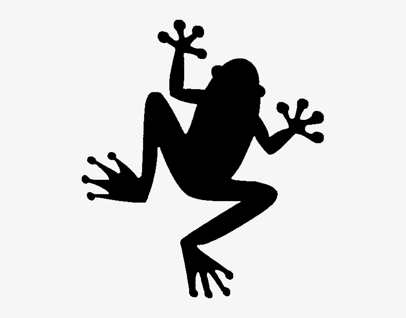Love Tattoo Clipart Stencil - Tree Frog Silhouette Png, transparent png download