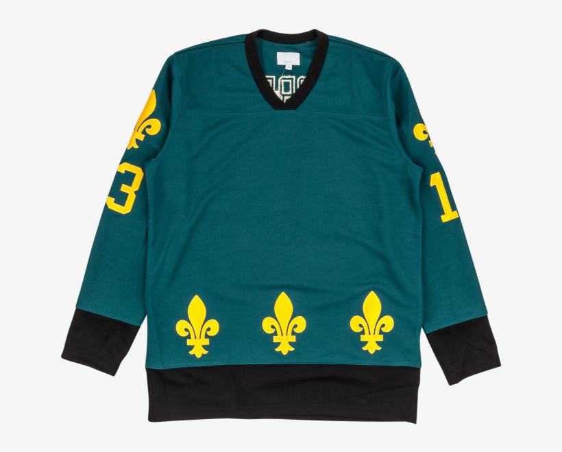 Supreme Fleur De Lis Hockey Top L Shoes Teal Su0654, transparent png download