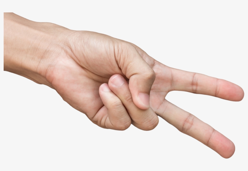 Hand Signals - Pedra Papel Tesoura, transparent png download