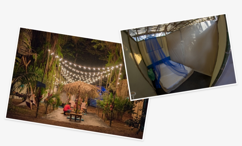 Bamboo Bungalow Photos@2x - Window Film, transparent png download