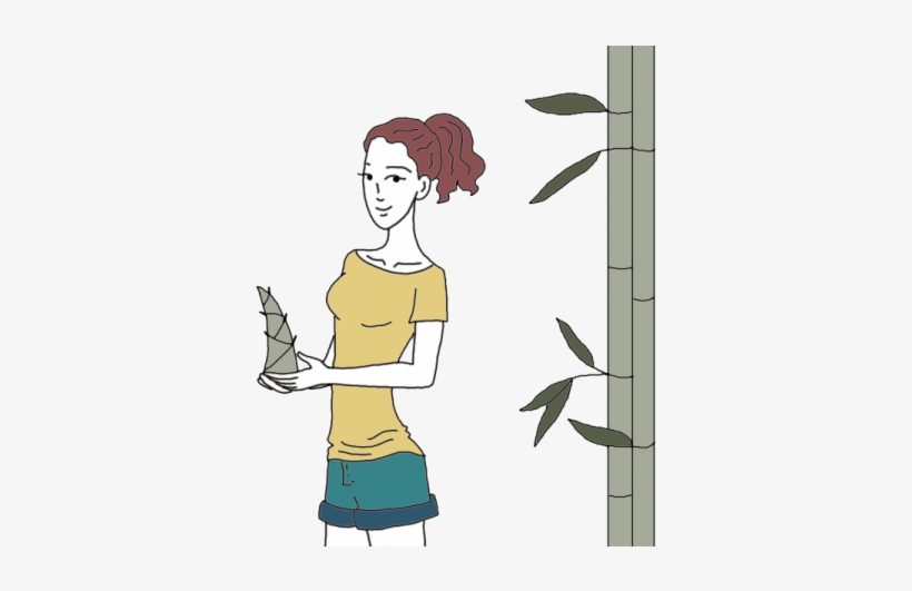 Isolated Bamboo Plants - Illustration, transparent png download