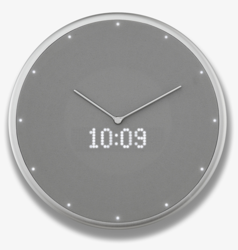 Glance Clock Graphite Time - Clock, transparent png download