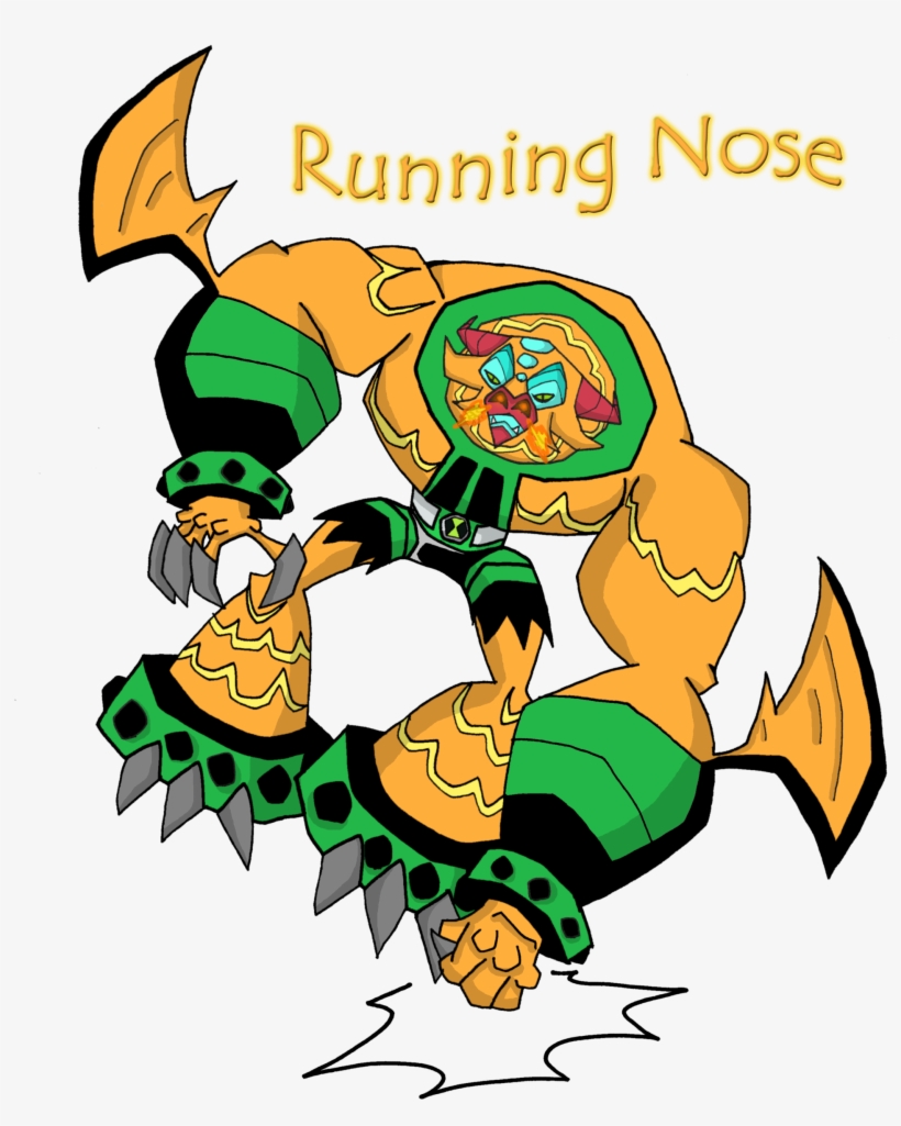 Running Nose - Ben 10 Omniverse Sandbox, transparent png download