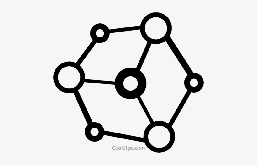 Átomos Livre De Direitos Vetores Clip Art Ilustração - Data Points Icon, transparent png download