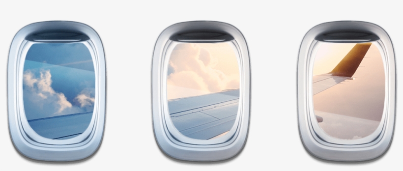 Airplane Windows - Transparent Airplane Window Png, transparent png download
