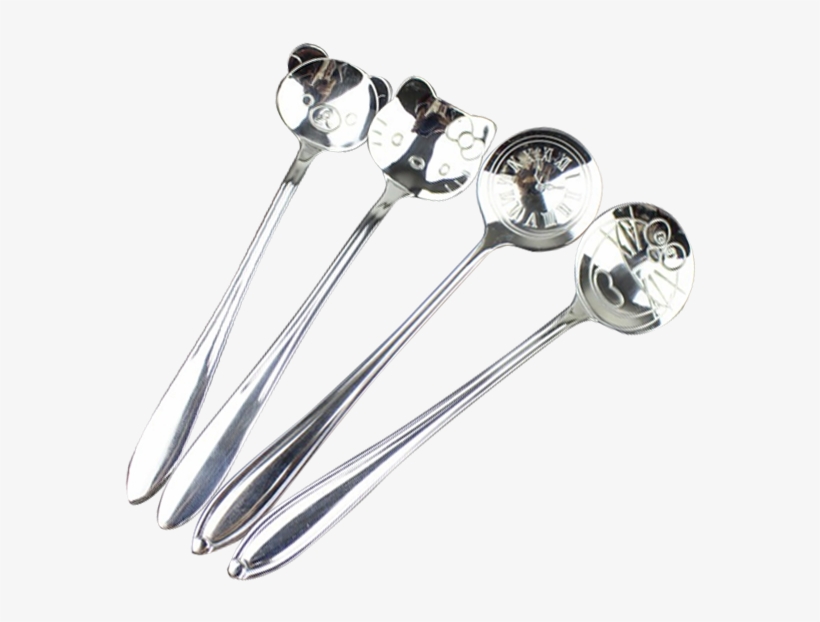 Baby Silver Spoons - Kitchen Utensil, transparent png download