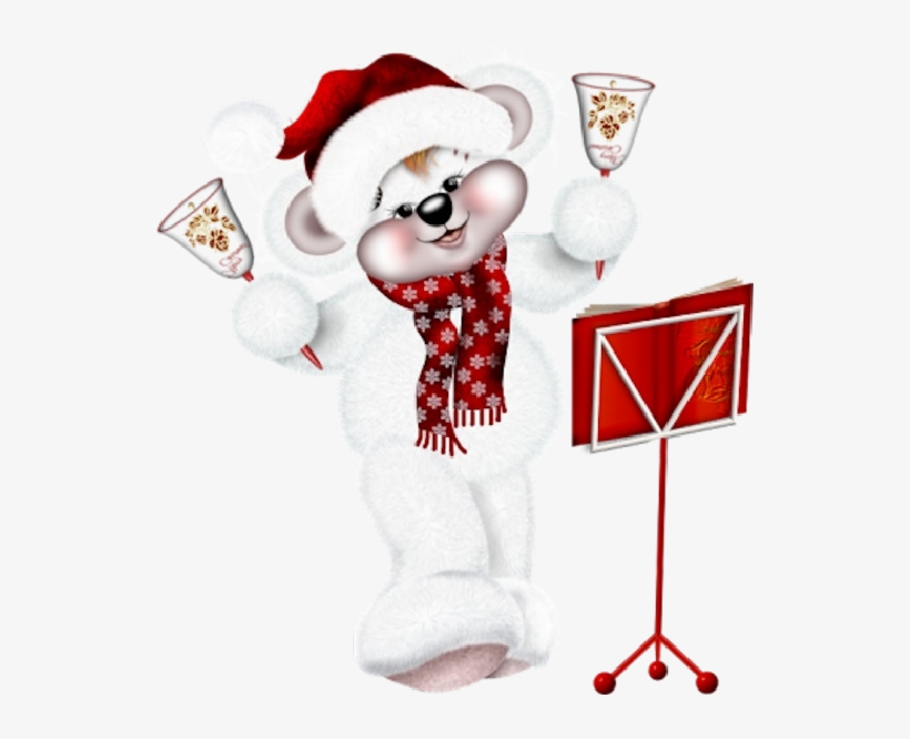 Santa Clipart Teacher - Creddy Bears Png, transparent png download