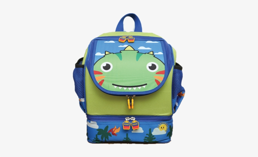 Kids Lunchbag Backpack Dinoku - Gabag Dinoku, transparent png download