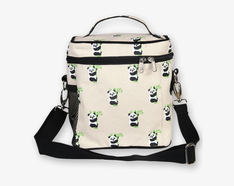 Ecoright Canvas Lunch Bag, Pandas - Bag, transparent png download
