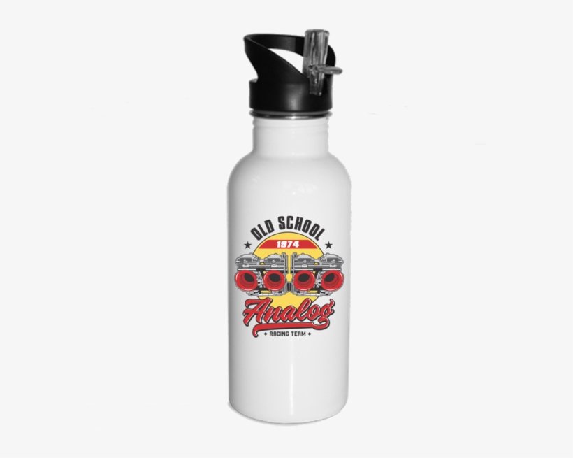 Old School Analog - Aqua Water Bottles By Three Ps, transparent png download