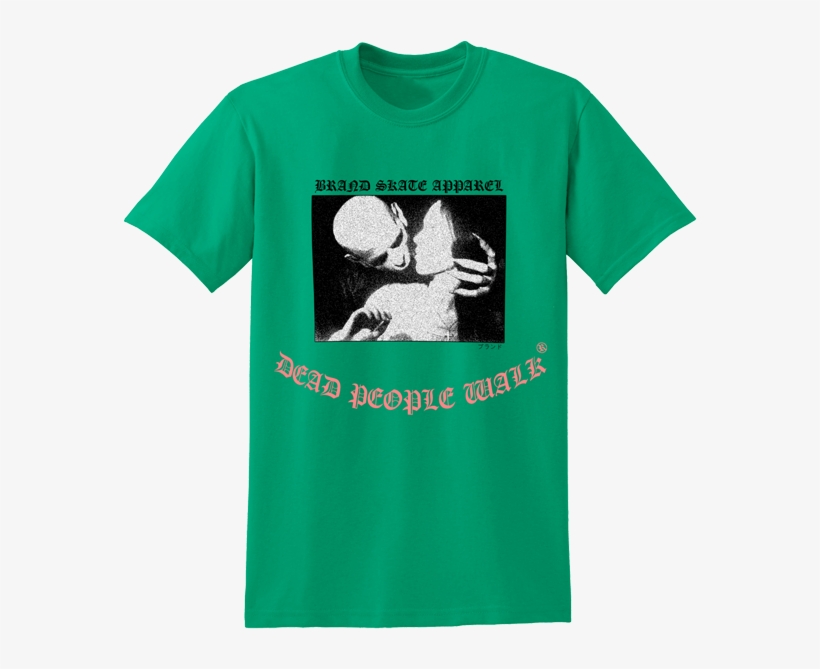 Dead People Walk - Gildan 8000, transparent png download