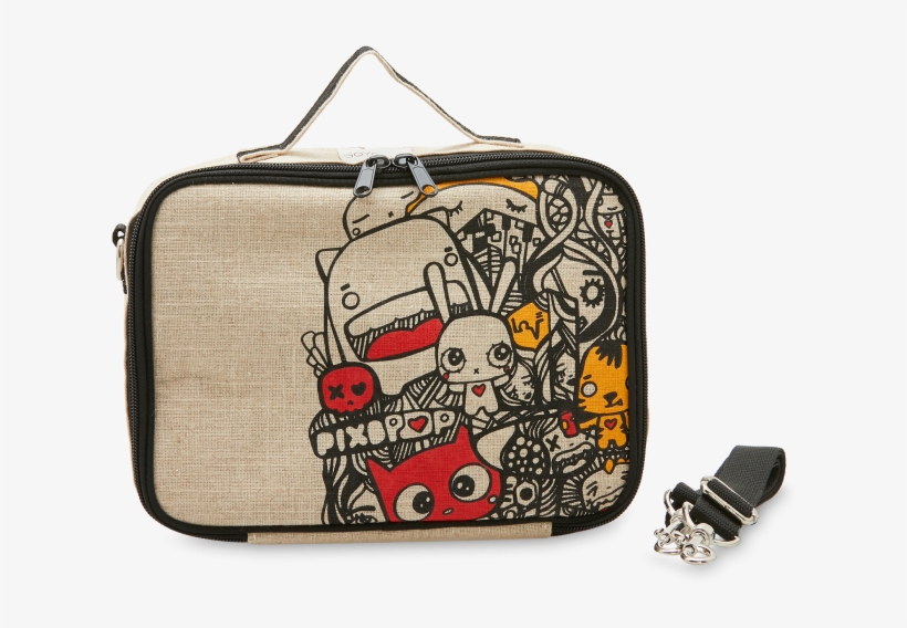 Black Pixopop Pishi & Friends Lunch Bag - Soyoung Pixopop Pishi And Friends Lunch Box, transparent png download