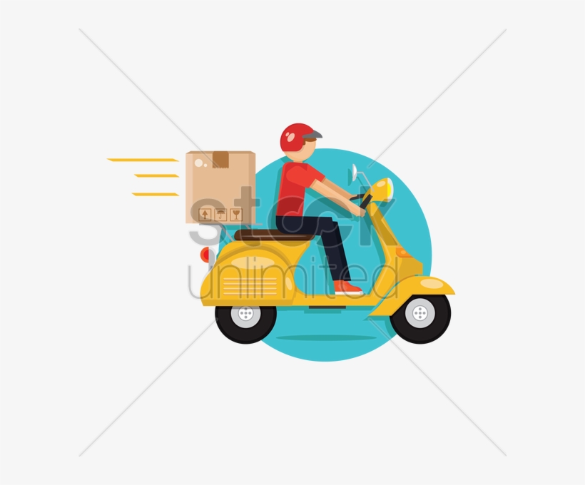 Download Vector Delivering Food Png Clipart Pizza Clip - Vector Graphics, transparent png download