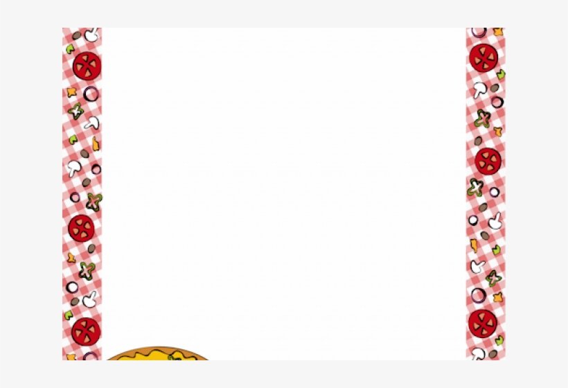 Full Pizza Clipart Border