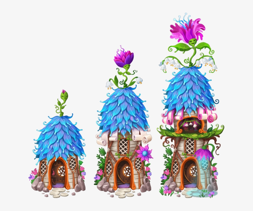 Fairytales House 3 Little Fairies Level 1to3 - Fairy, transparent png download