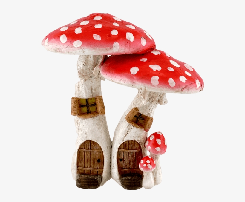Png Toadstool Transparent Toadstool - Top Collection Miniature Red Mushroom Fairy Houses, transparent png download